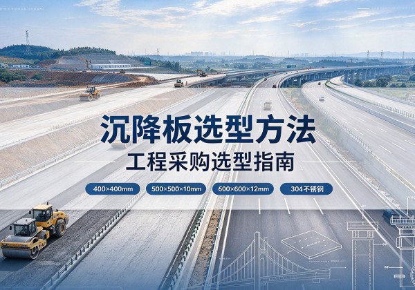 嘉禾沉降板选择方法