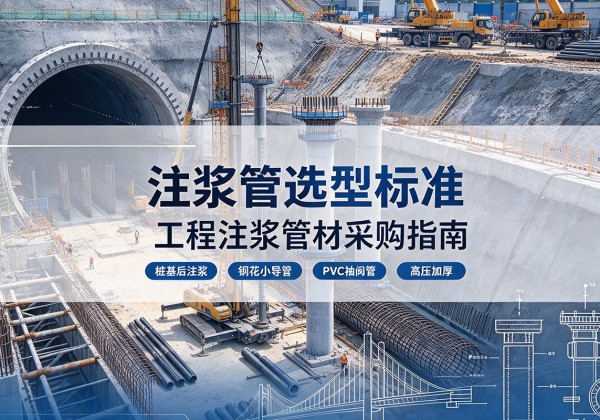 嘉禾注浆管选型标准